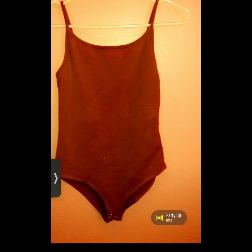 cute tan body suit